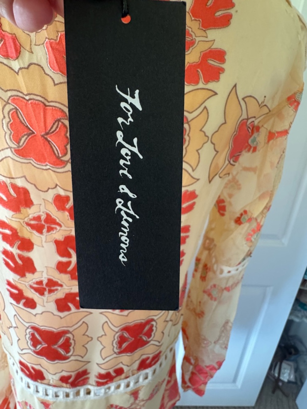 For Love And Lemons NWT Barcelona Dress Large - Picture 12 of 14